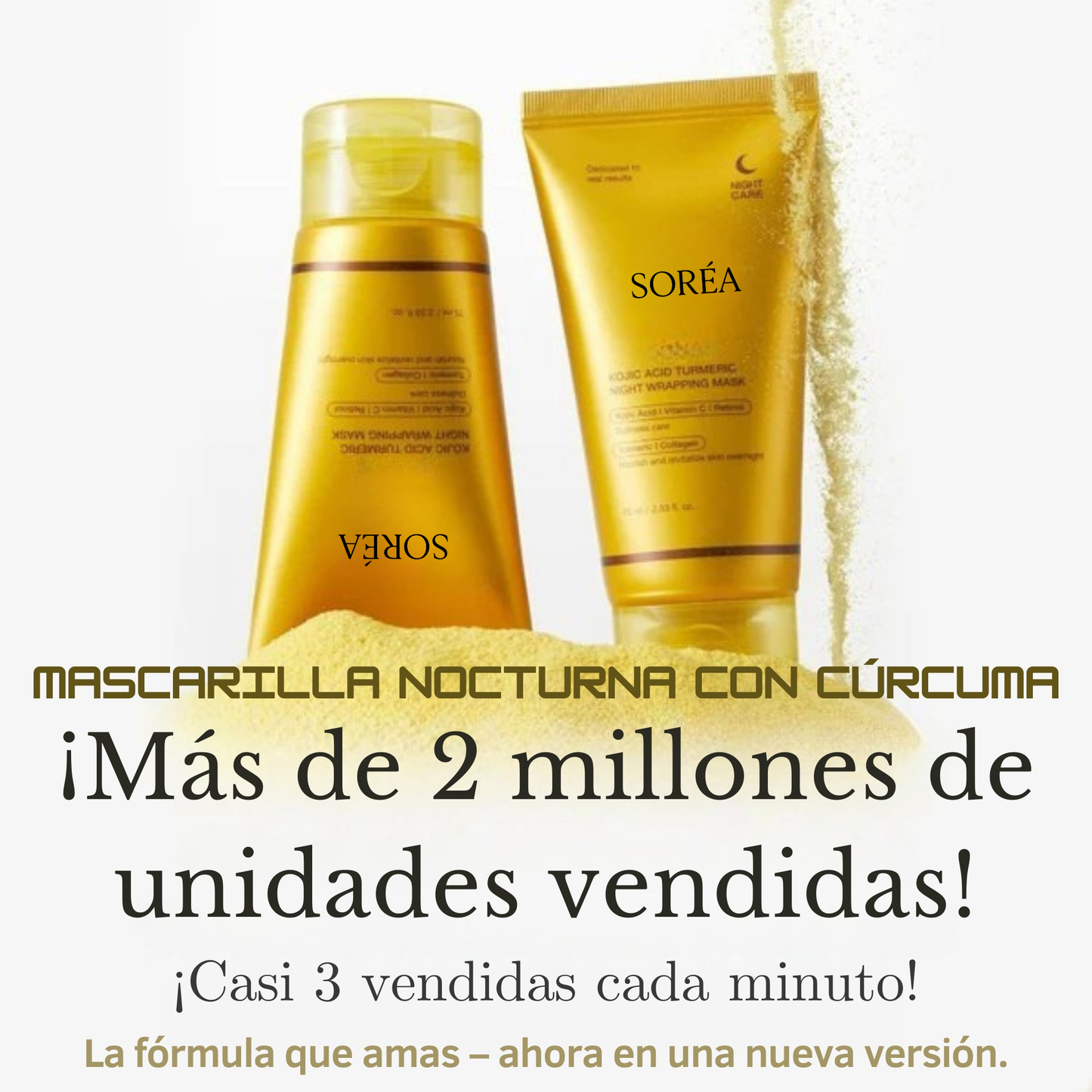 SORÉA – Mascarilla Facial Iluminadora Coreana